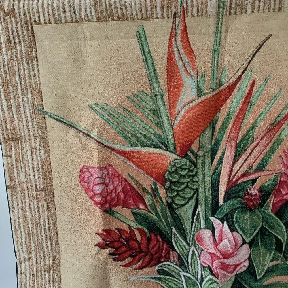 Tropical Garden fine Art Tapestry